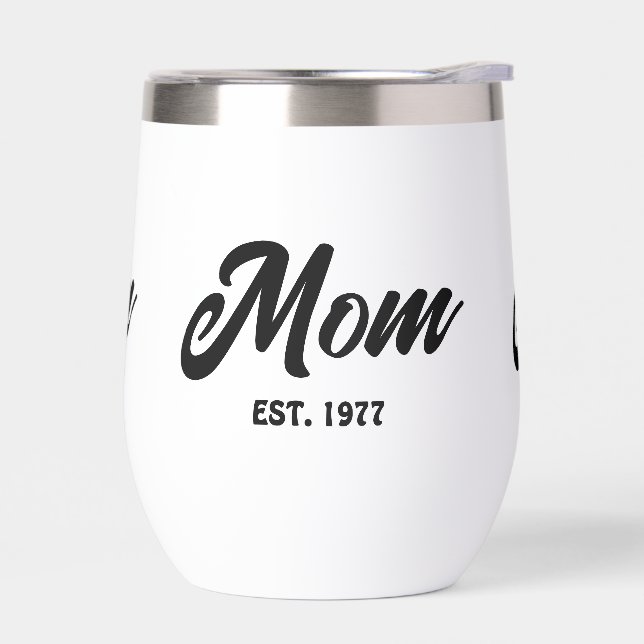 Maman a établi nouveau cadeau maman (Gauche)