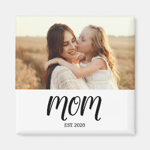 Maman a établi un aimant de cadeau photo