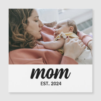 Maman a établi un aimant de cadeau photo