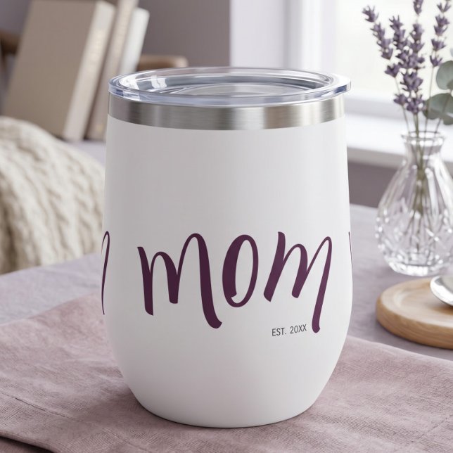 Maman a établi un script personnalisé année blanc  (Créateur téléchargé)