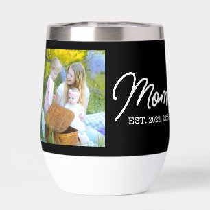 Maman a établi un script photo noir