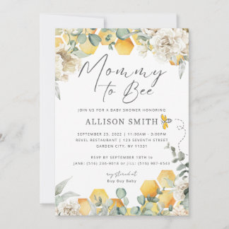 Maman À Être Baby shower Invitation