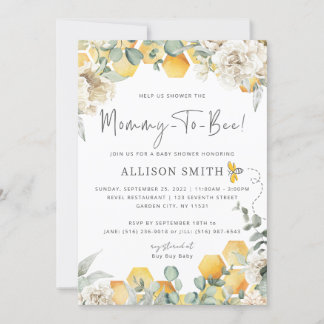 Maman À Être Baby shower Invitation