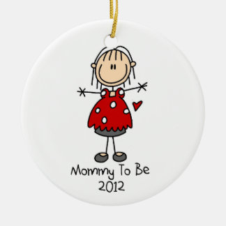 Maman à être en date de 2012 ornement de souvenir