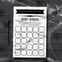Maman à être | Halloween Baby shower Bingo Jeu