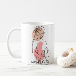 Maman À Personnaliser LineArt Boho Mug