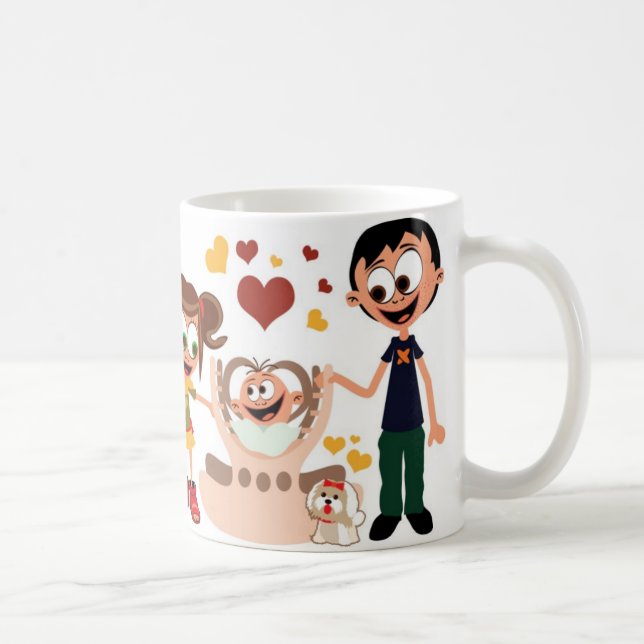 Maman aime bébé (Mama Voli Bebu) Tasse 02 (Droite)