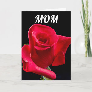 MAMAN ANNIVERSAIRE ROSE ROSE CARTES DE SALUT