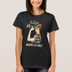 Maman autiste T-shirt incassable Sensibilisation à