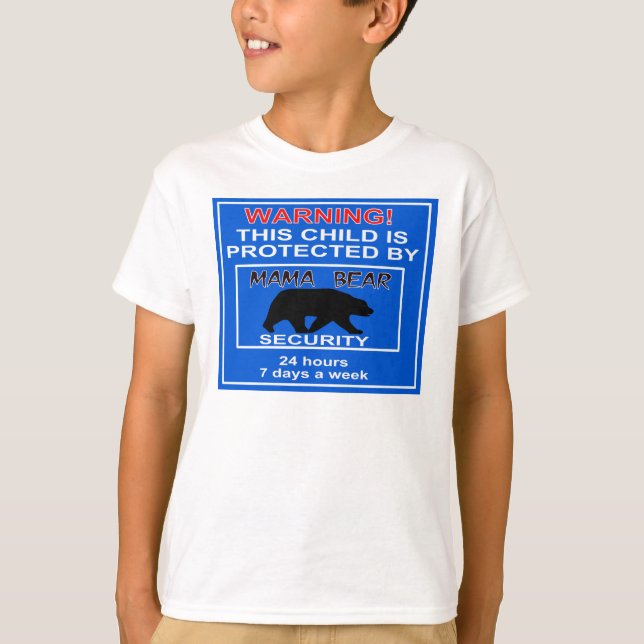 Maman Bear Security T-shirt (Devant)