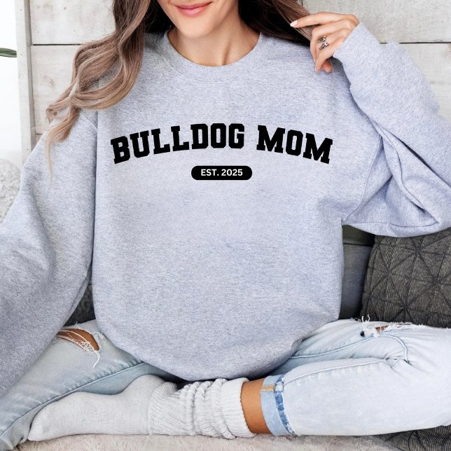MAMAN BOULEDOGUE Mère de chien Sweatshirt personna (Créateur téléchargé)
