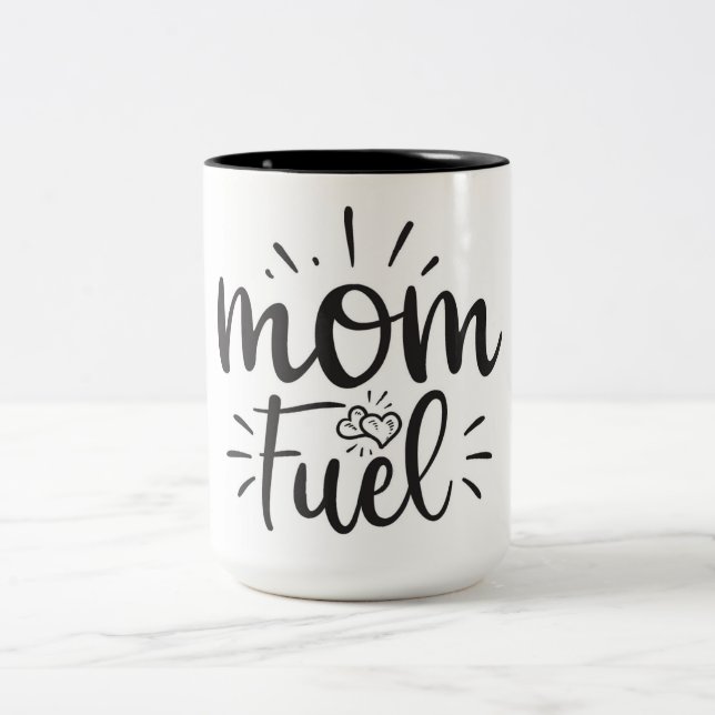 Maman Carburant de café Mug (Centre)