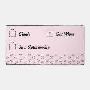 Maman Chat Chaton Mignon Patte Rose