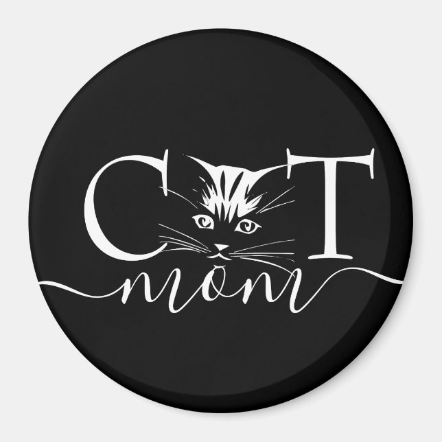Maman chat Magnet (Devant)