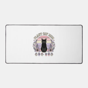 Maman Chat Plante Chat Plantes Cottagecore Vintage
