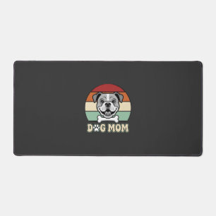 Maman Chien Rétro Bulldog Vector