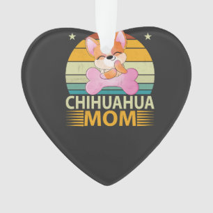 Maman Chihuahua Vintage Fête des Mères Amoureux de