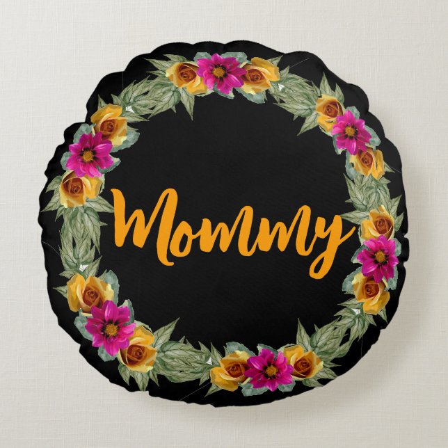 maman Coussin ronde (Devant)