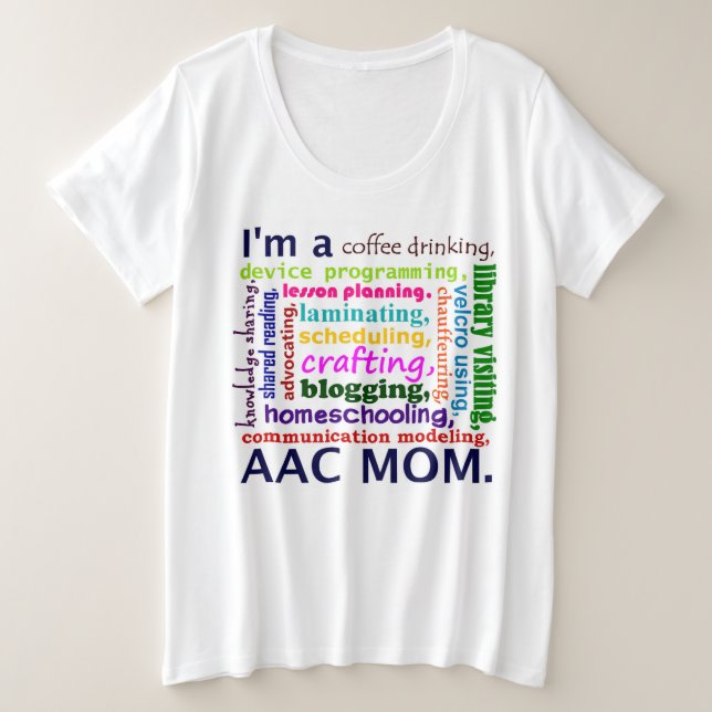 Maman d'AAC Homeschooling (Design devant)