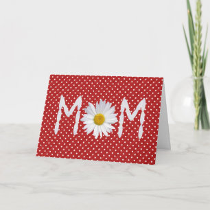 Maman Daisy sur carte pois