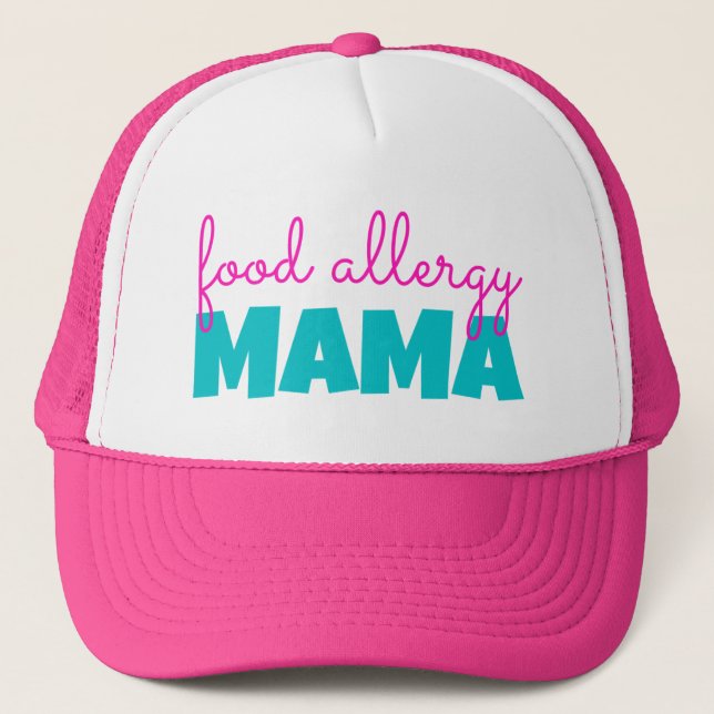 Maman d'allergie alimentaire - casquette de (Devant)