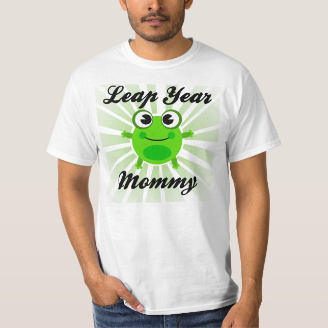 Maman d'année bissextile, T-shirt mignon de (Devant)