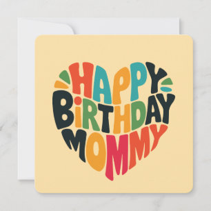 maman d'anniversaire heureuse