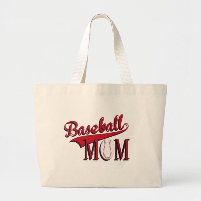 Maman de base-ball - sac (Devant)