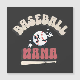 Maman de baseball rétro
