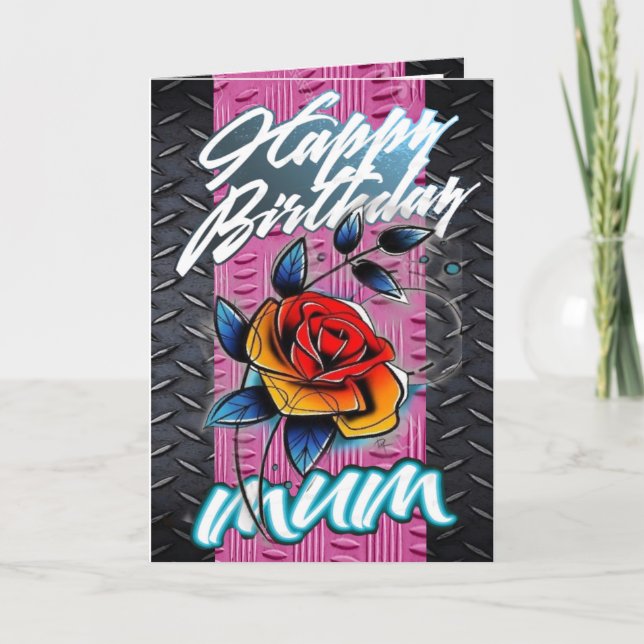 Maman de carte d'anniversaire (Devant)