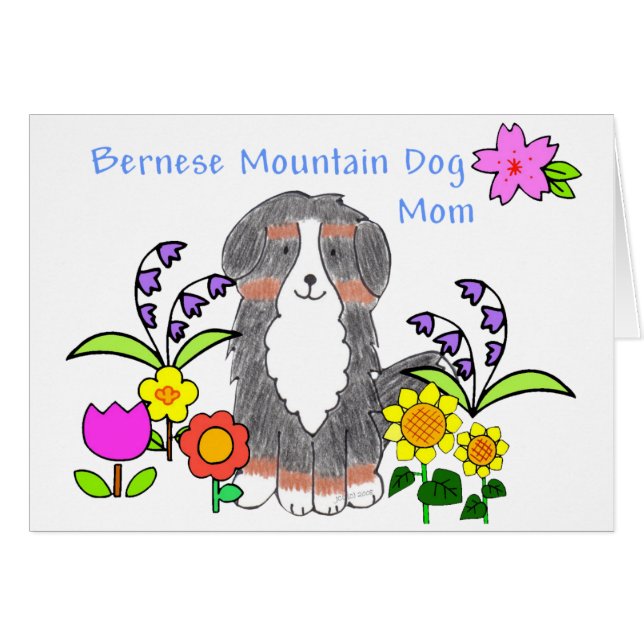 Maman de chien de Bernese Mtn (Devant horizontal)