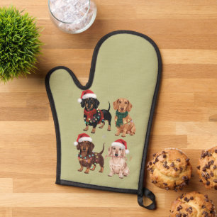 Maman de chien de Noël teckel Amateur Cadeau de No