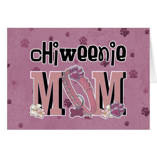 MAMAN de ChiWeenie (Devant horizontal)
