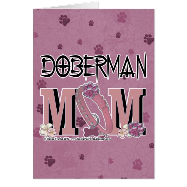 MAMAN de dobermann (Devant)