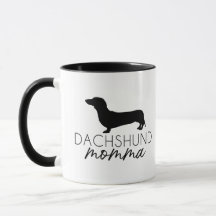 MAMAN de Doxin de chien de Weiner de tasse de