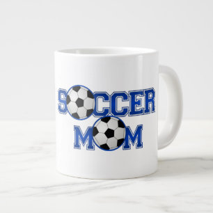 Maman de football Jumbo Mug