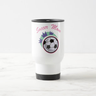 Maman de football Voyage Mug