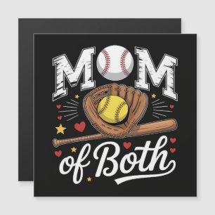 Maman de jour de match de baseball et softball pou
