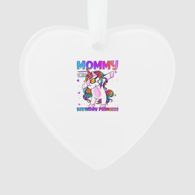 Maman de la fille de la princesse d'anniversaire L (devant)