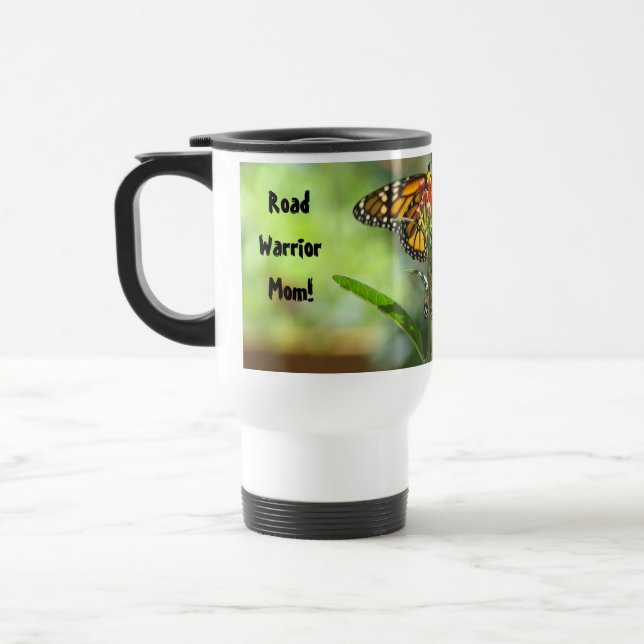 Maman de mobile ! Papillons de tasses de café de (Gauche)
