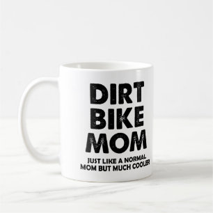 Maman de moto cross drôle Mug ou tasse de voyage M