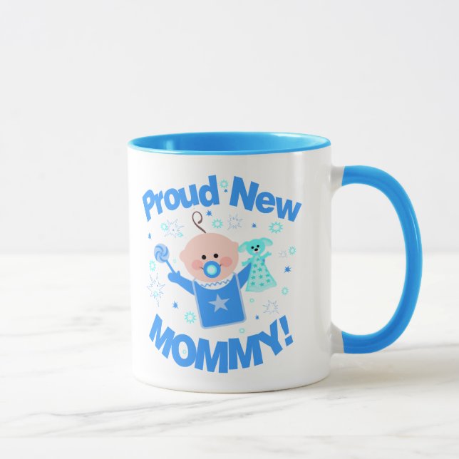 Maman de première fois de tasse de café de bébé (Droite)