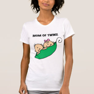Maman de Twins-Peas dans un Pod Tshirts et cadeaux
