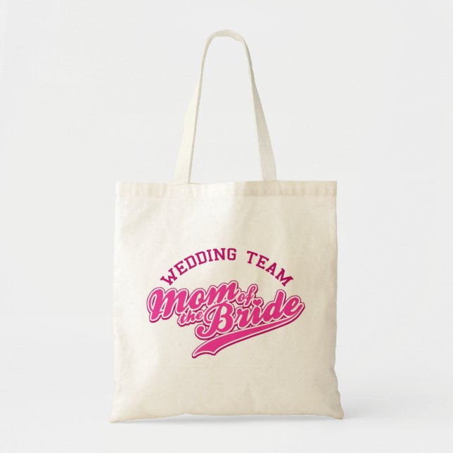 MAMAN d'ÉQUIPE de MARIAGE de JEUNE MARIÉE - sac (Devant)