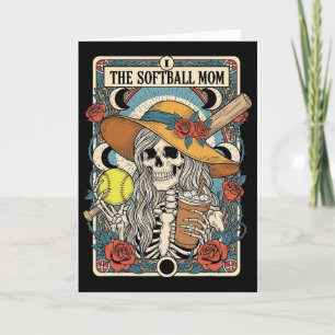 Maman drôle Softll squelette de carte de tarot mam