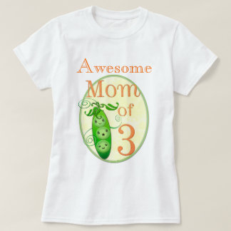 Maman du jour de mère du T-shirt trois
