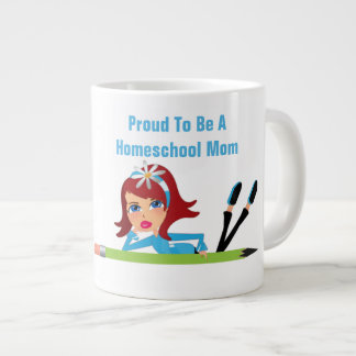 Maman école à la maison - Mug géant