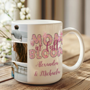 Maman en pleine floraison Mug Floral 10 Photos