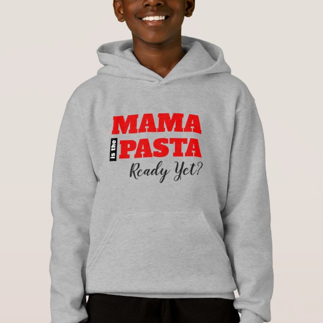 Maman Est-Ce Que Les Pâtes Sont Prêtes ? T-shirt p (Devant)