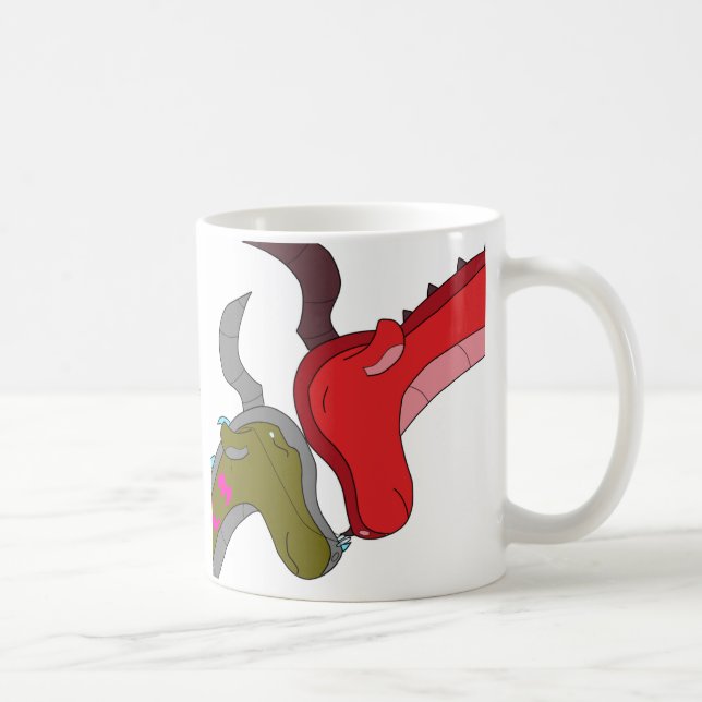 Maman et Dragon Whimsical Mug (Droite)